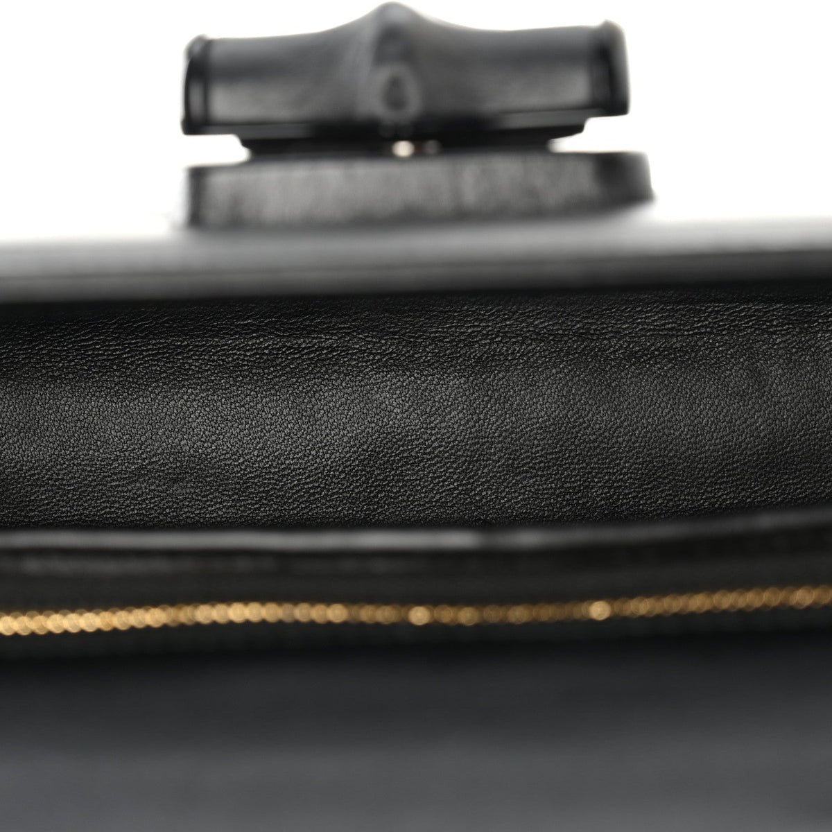 Calfskin Medium Bamboo Diva Black