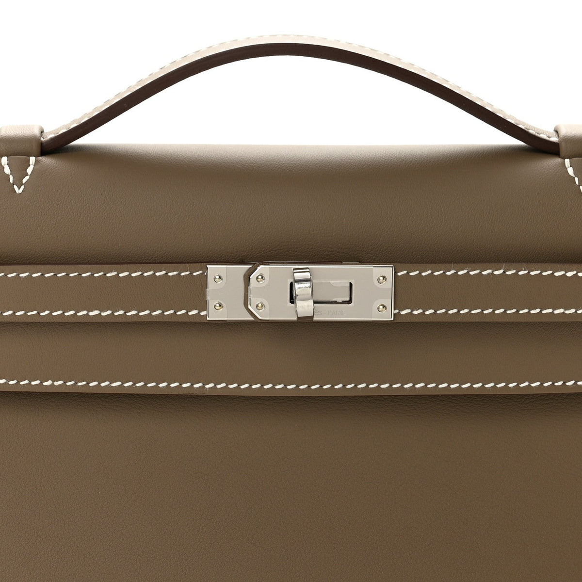 Swift Kelly Pochette Clutch Etoupe