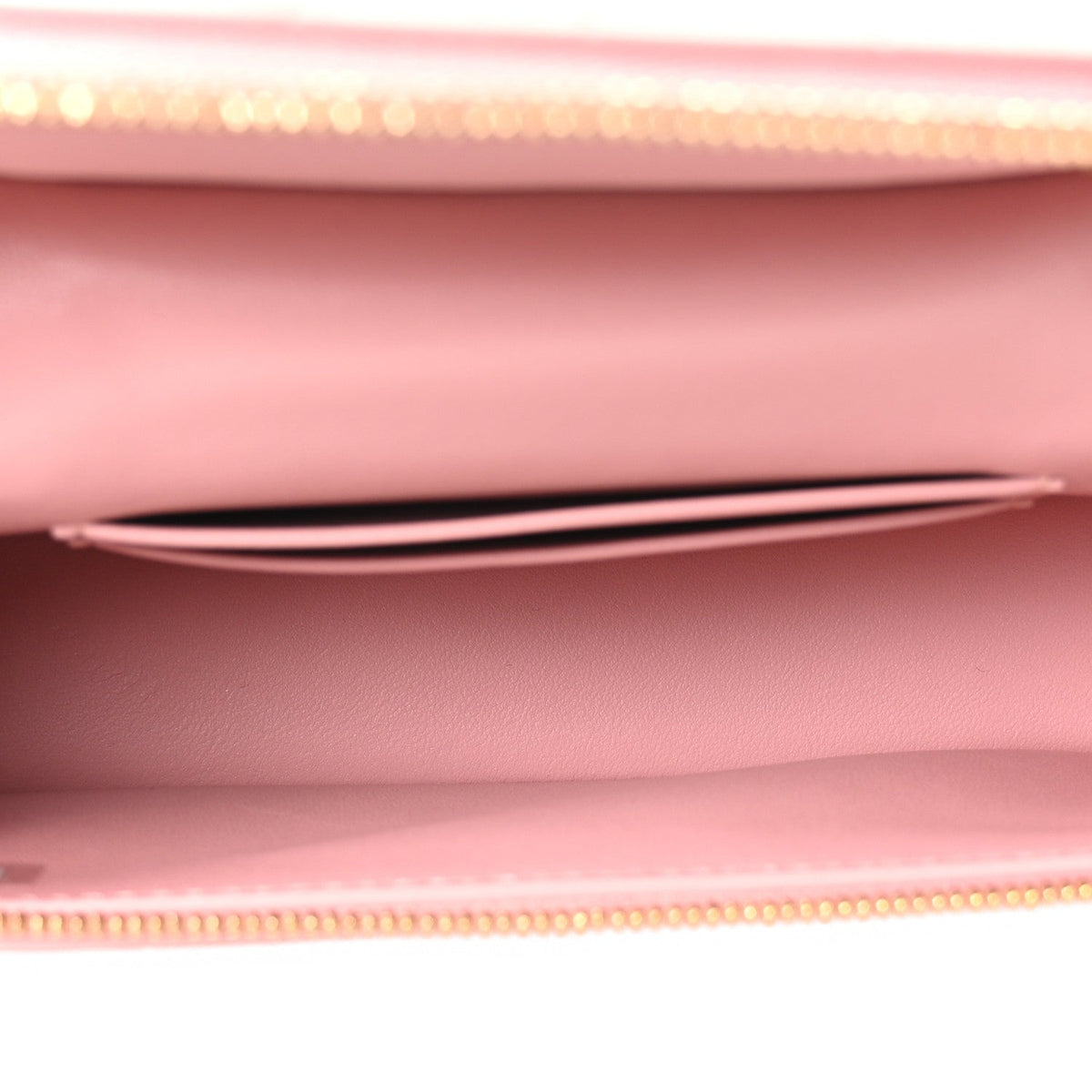 Calfskin Crocodile Embossed Crococo Exoticoco Vanity With Chain Light Pink