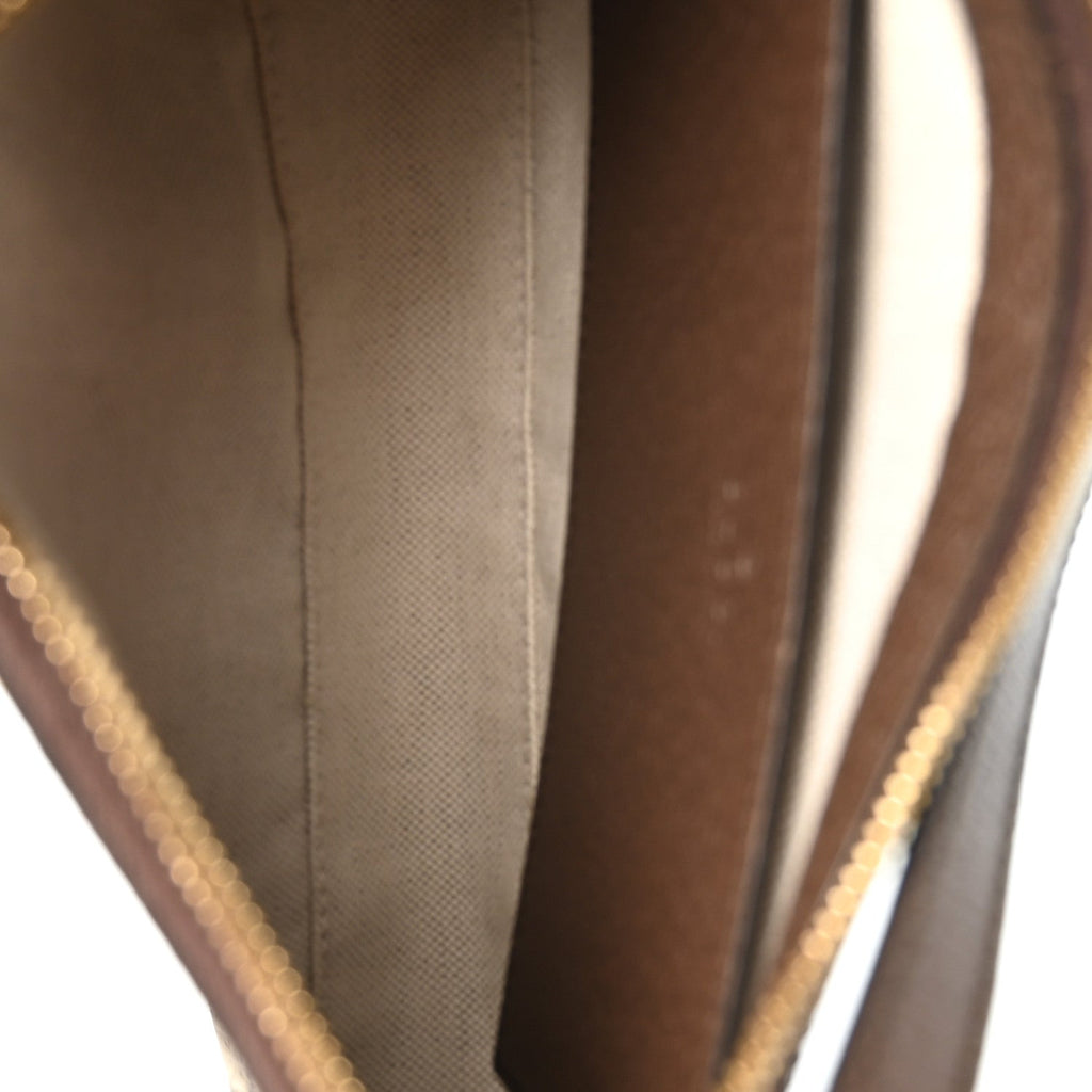 GG Supreme Monogram Textured Dollar Calfskin Small Ophidia Hobo Beige Ebony New Acero