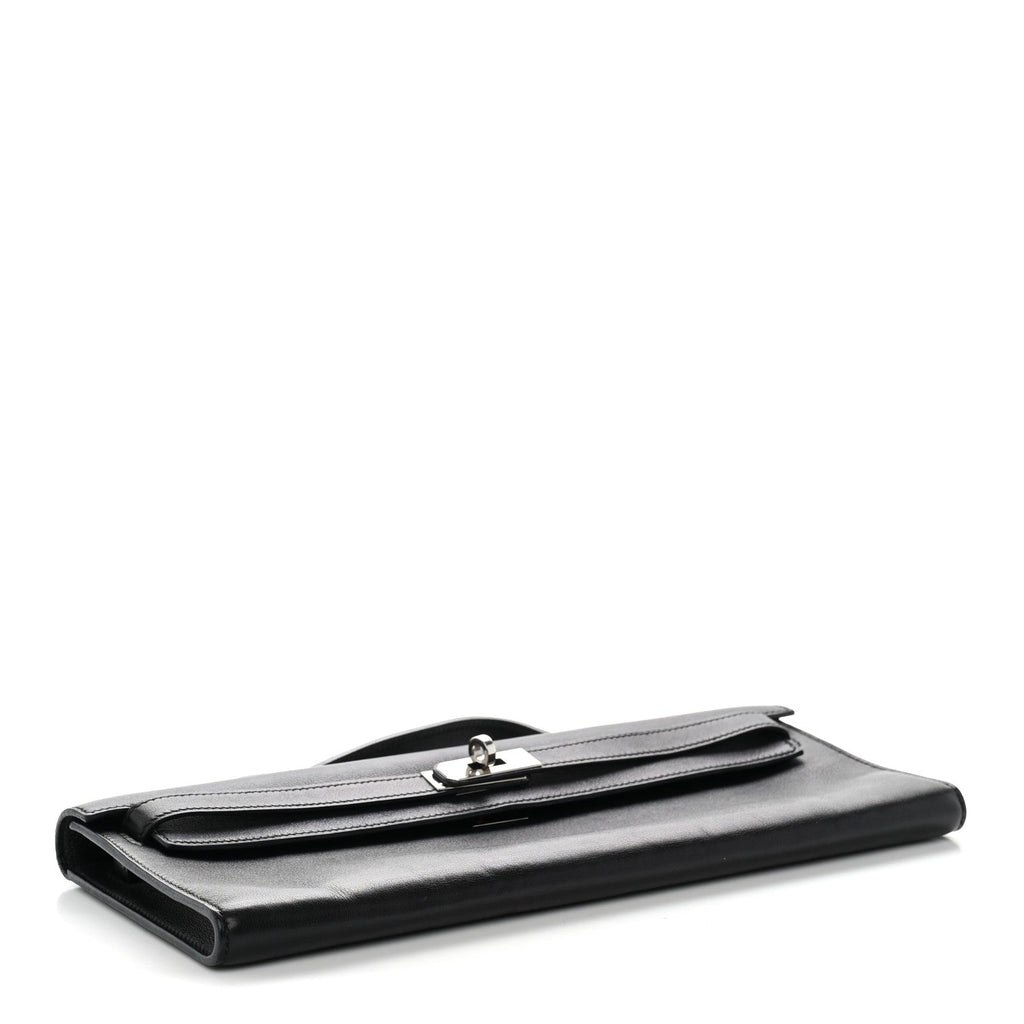 Evergrain Kelly Cut Clutch Pochette Black