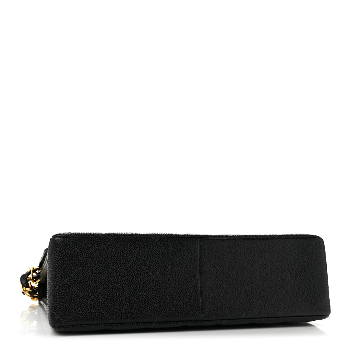 Caviar Jumbo Single Flap Black