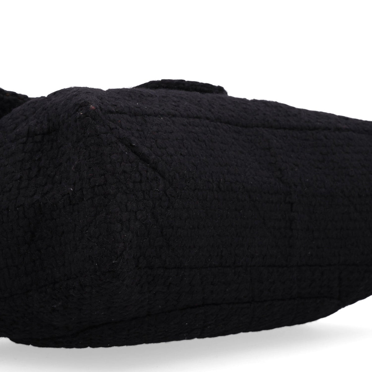 Wool Quilted XXL Reissue Flap Black