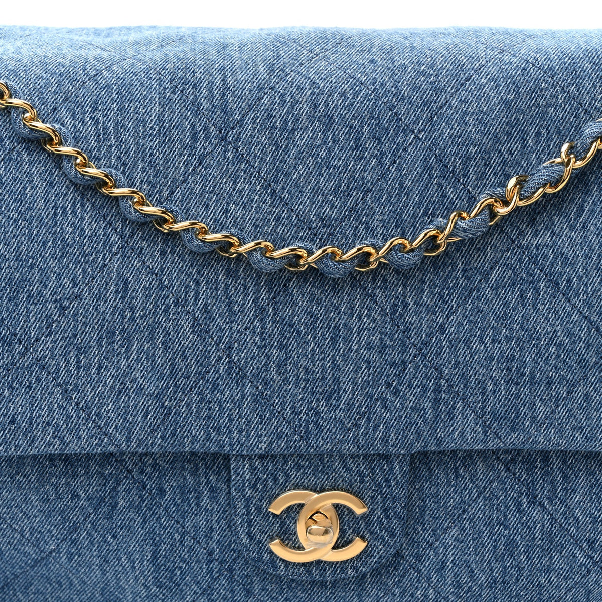 Denim Souplissimo Maxi Flap Blue
