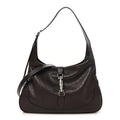 Goatskin Medium Jackie 1961 Hobo Dark Brown