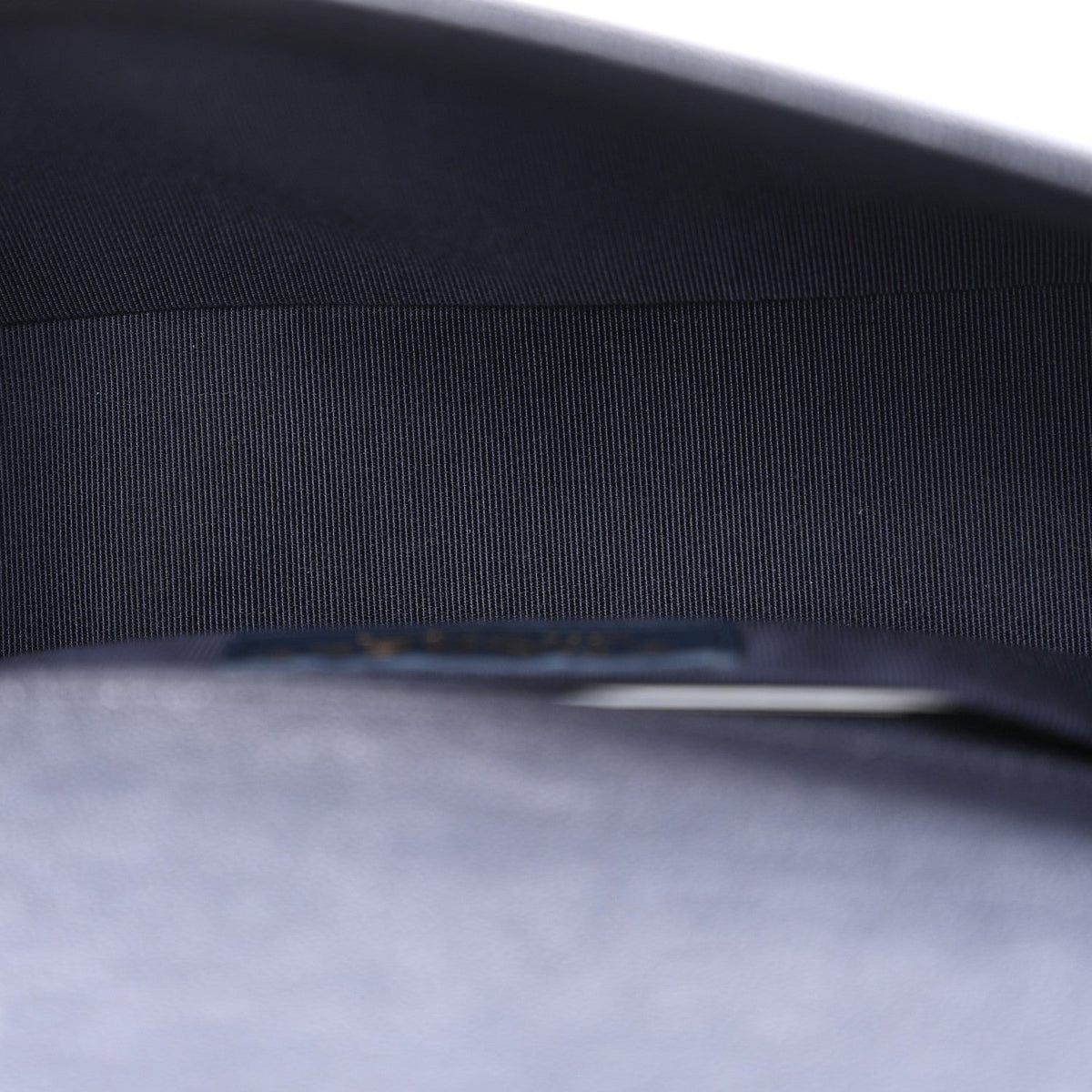 Caviar Quilted Small Boy Flap Navy