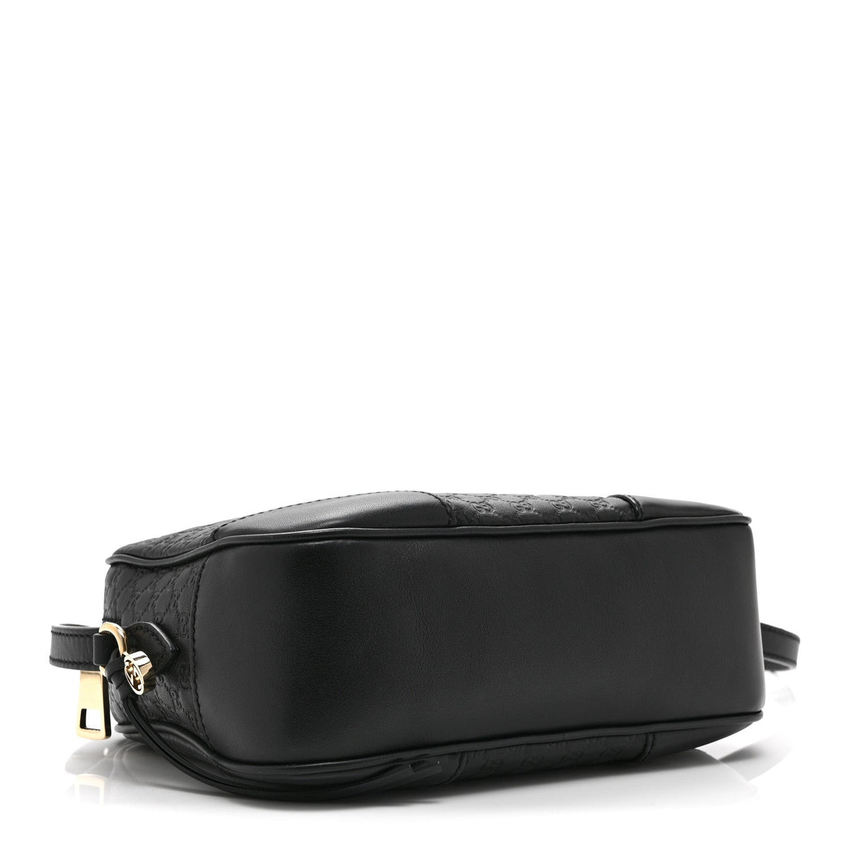 Microguccissima Mini Bree Messenger Bag Black