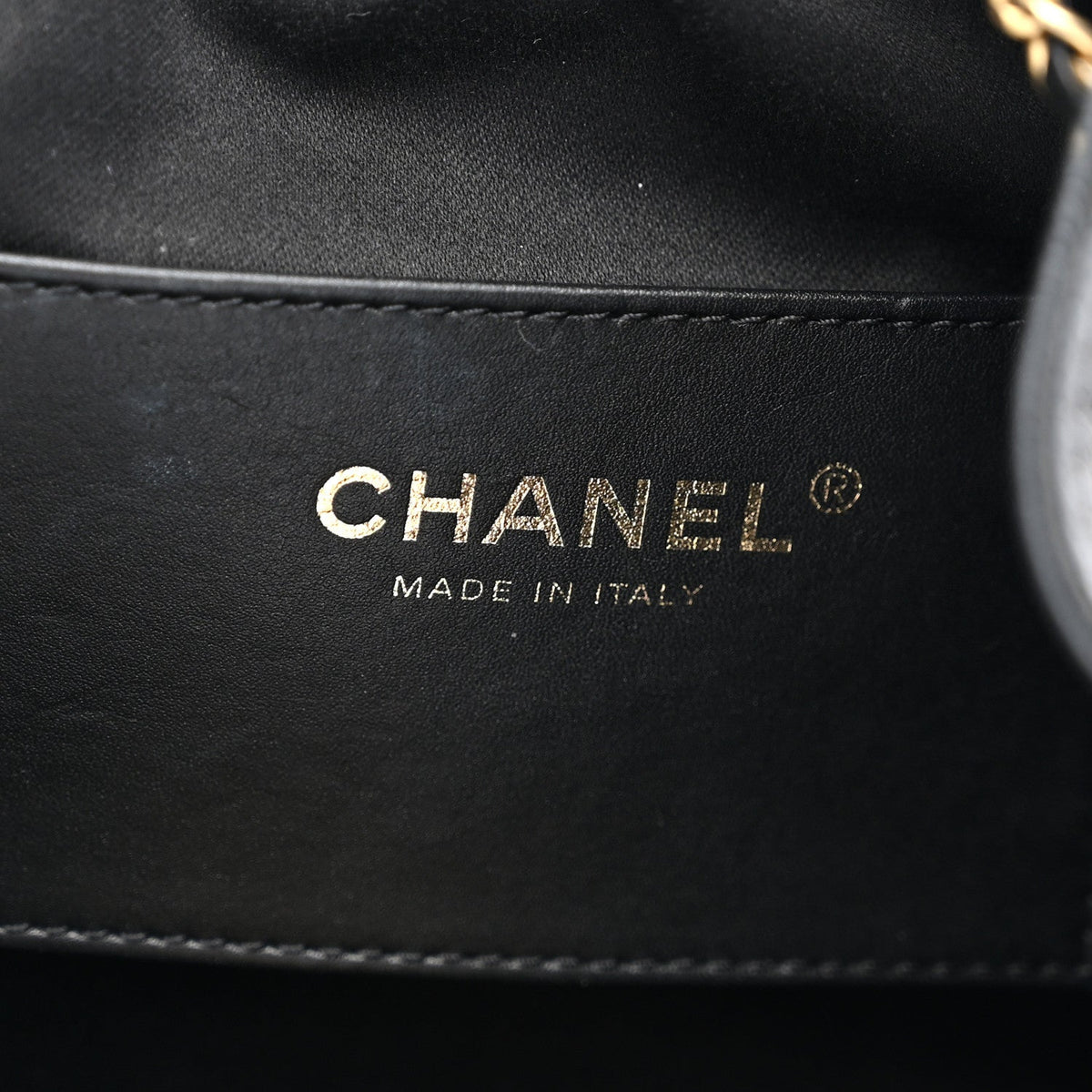 Caviar Quilted Small Chanel 25 Handbag Black
