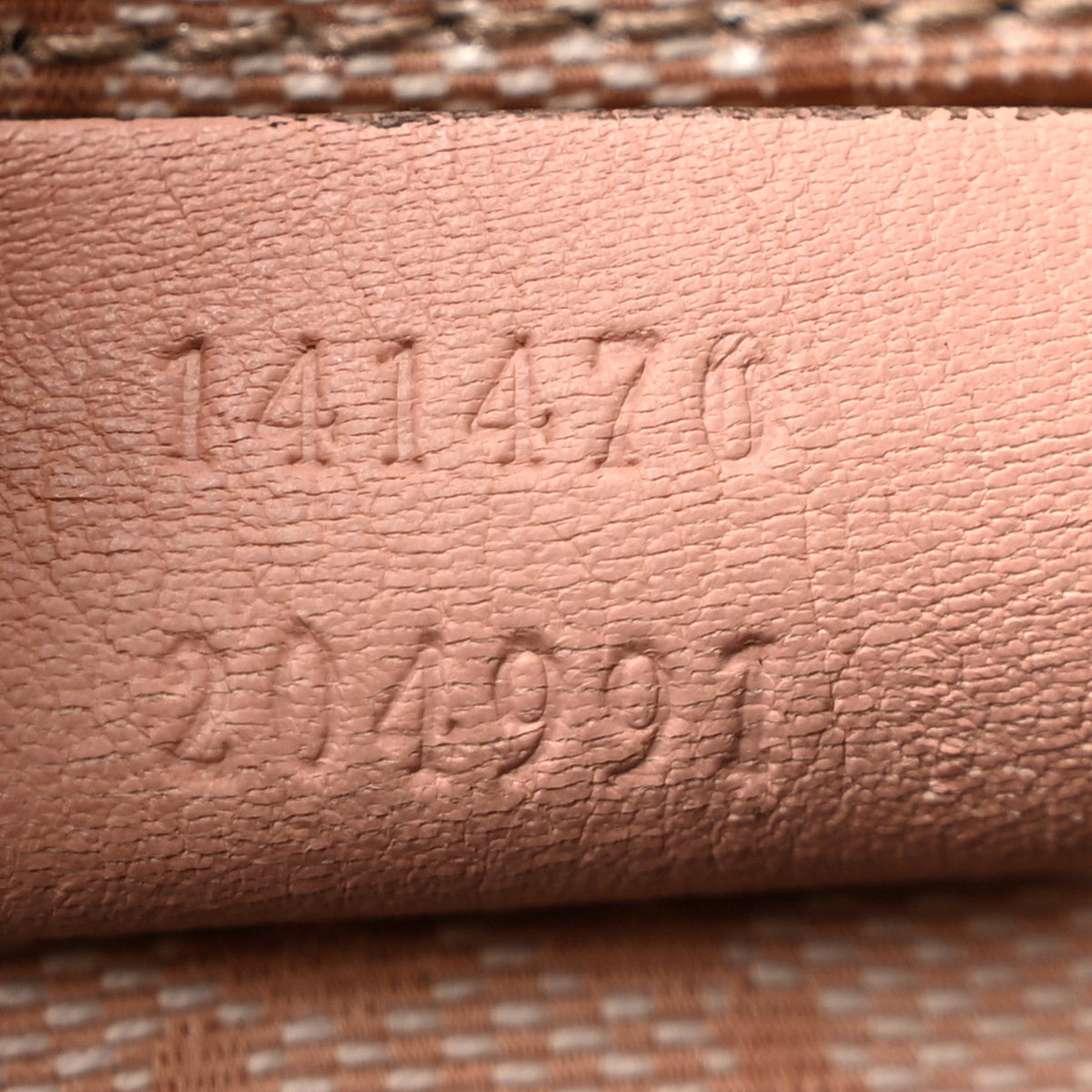 Crystal Monogram Medium Abbey Tote Blush