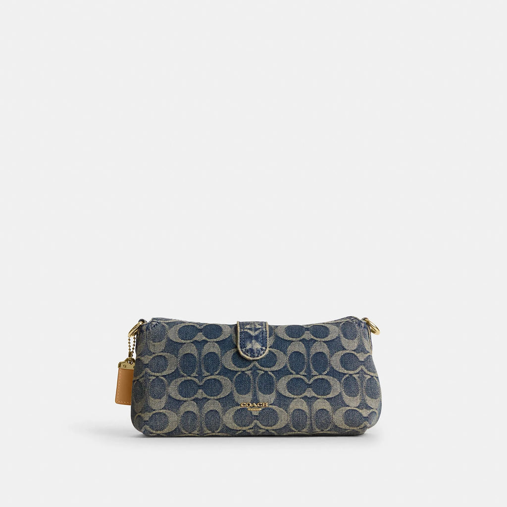 Coach Outlet Abbie Shoulder Bag In Signature Regenerative Cotton Denim