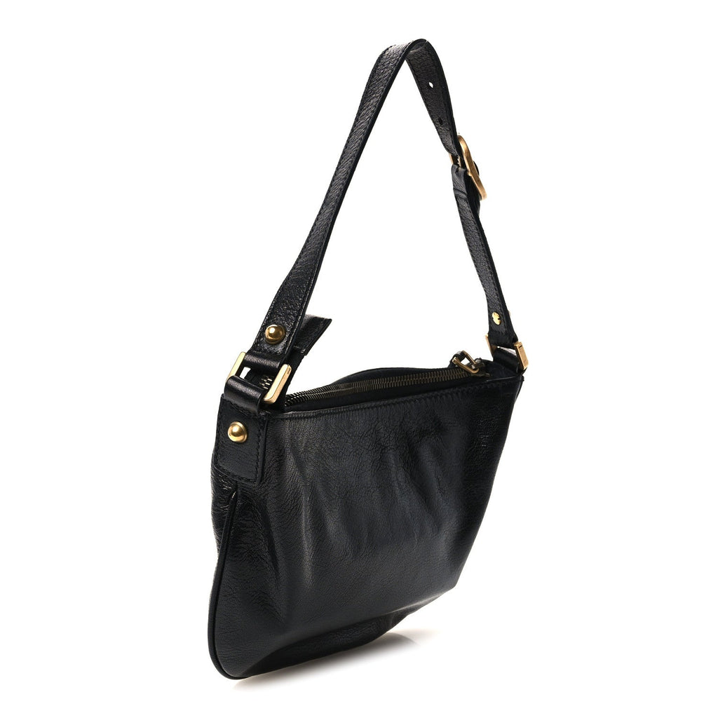 Calfskin Small Blondie Hobo Black
