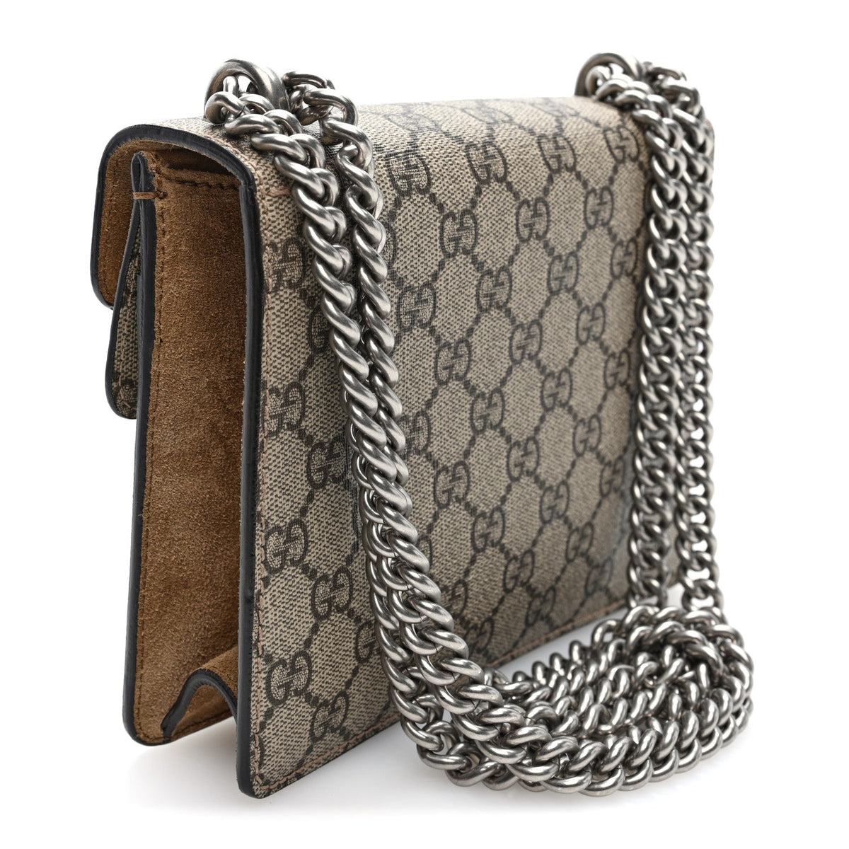 GG Supreme Monogram Mini Dionysus Shoulder Bag Taupe