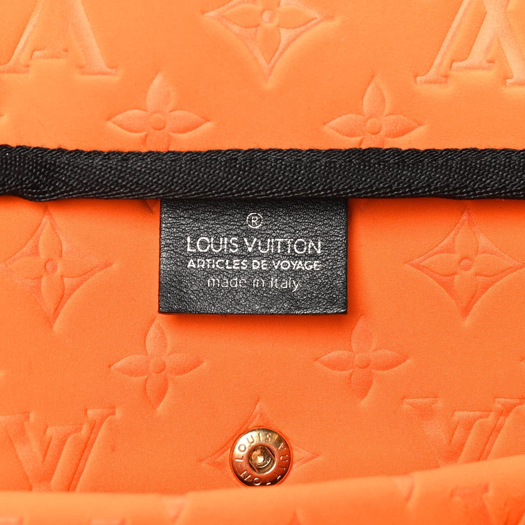 Neoprene Monogram Scuba GM Orange