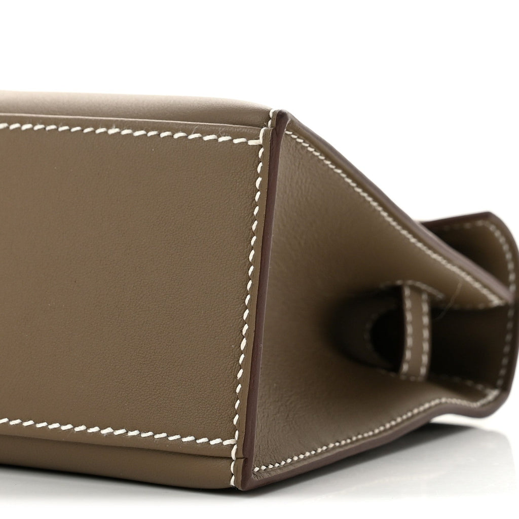 Swift Kelly Pochette Clutch Etoupe
