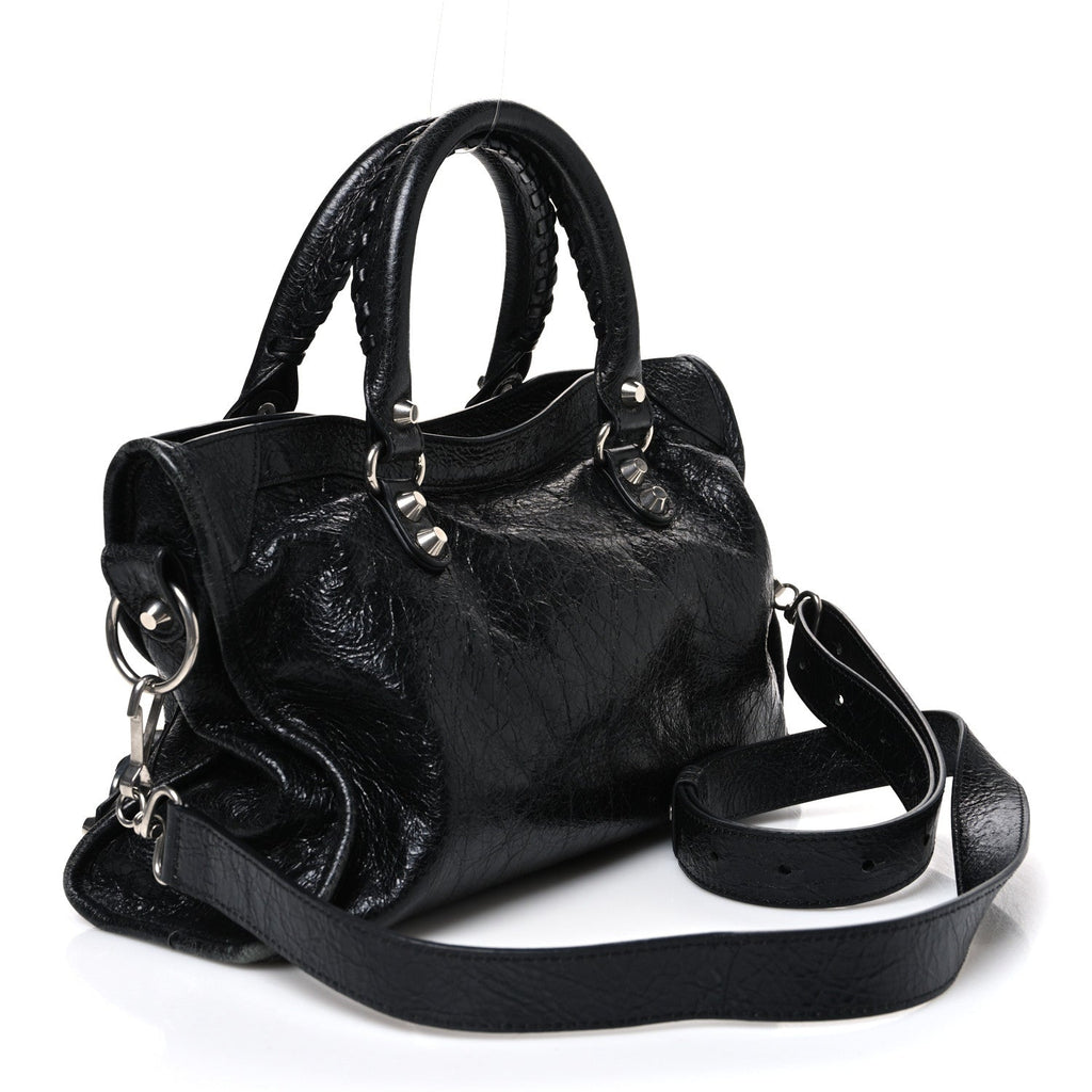 Agneau Arena Silver Hardware Small Le City Black