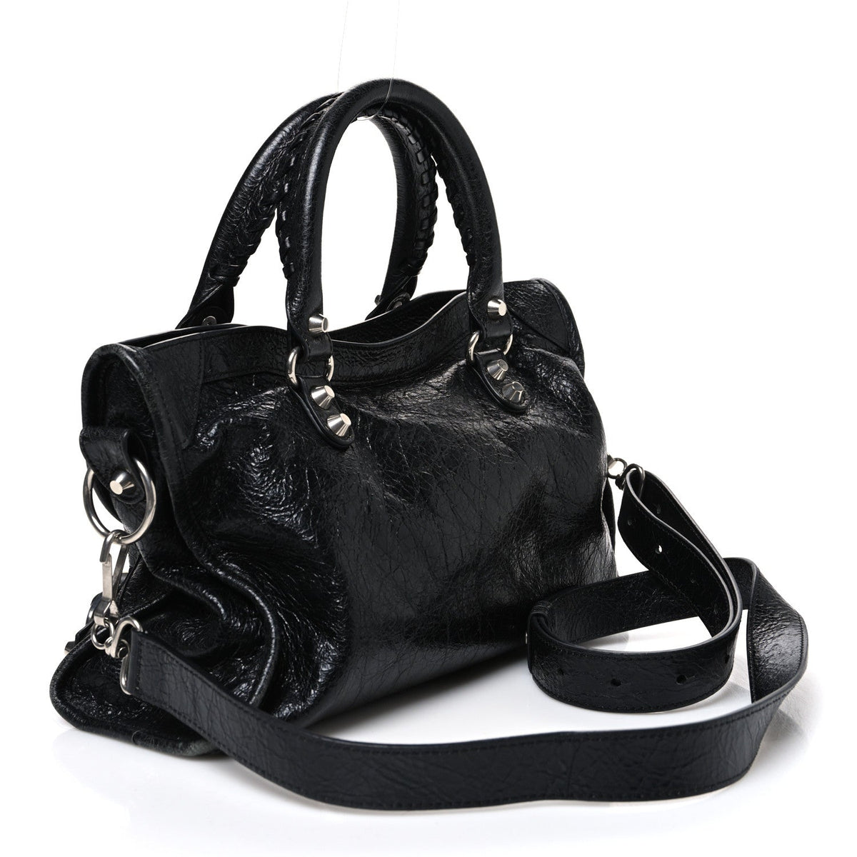 Agneau Arena Silver Hardware Small Le City Black