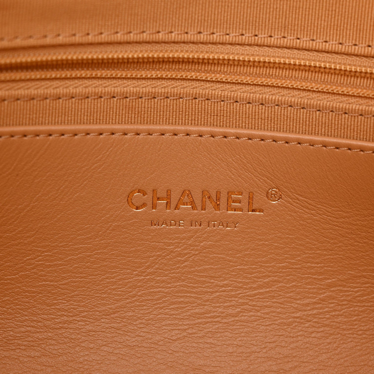 Suede Calfskin Lambskin Quilted Maxi Hobo Light Brown