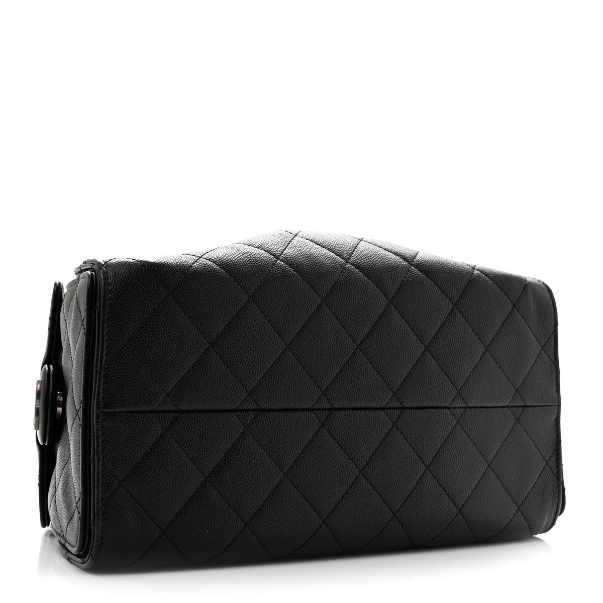 Caviar Quilted Small Chanel 25 Handbag Black