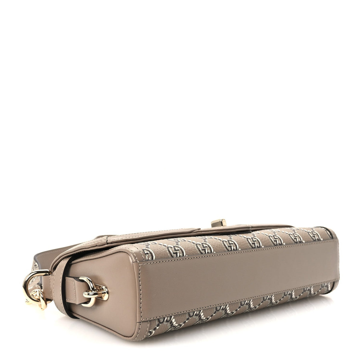 GG Shadow Monogram Small Luce Shoulder Bag Beige