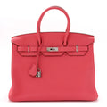 Togo Birkin 35 Rose Lipstick