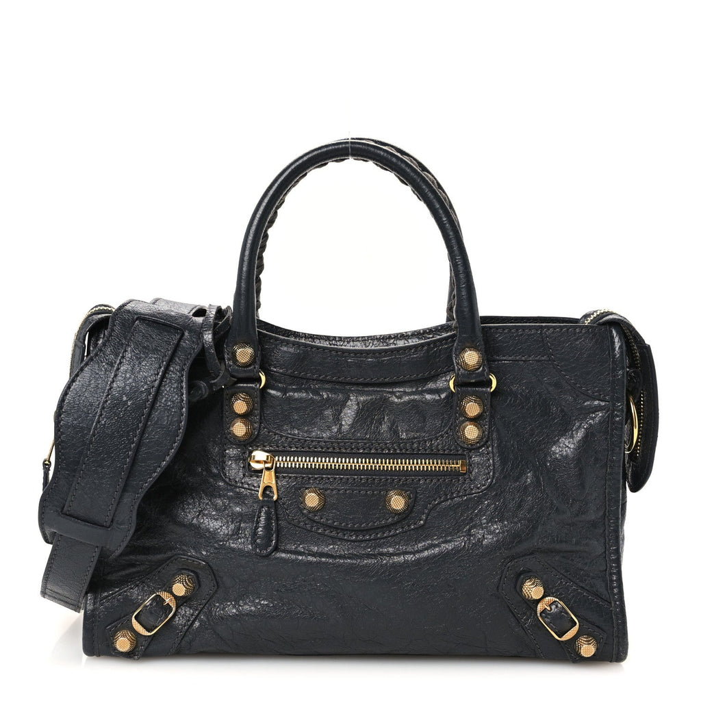 Agneau Giant 12 Gold Hardware S City Gris Fossile