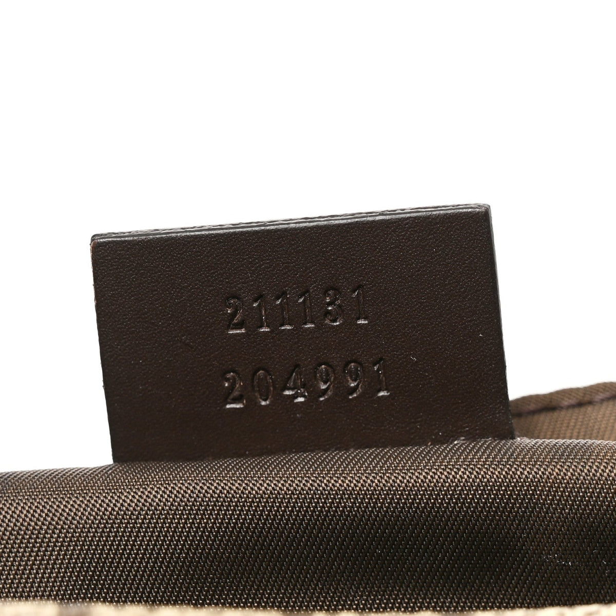 GG Plus Monogram Messenger Diaper Bag Dark Brown