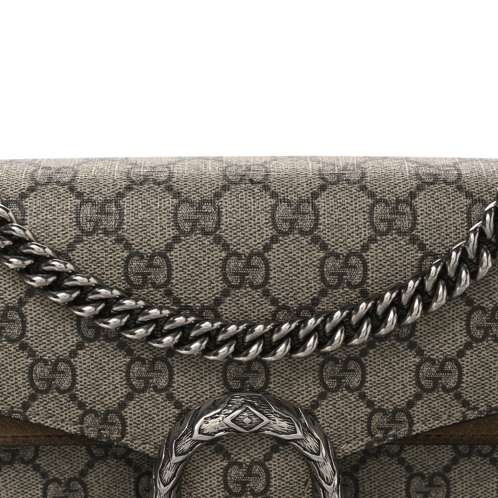 GG Supreme Monogram Small Dionysus Shoulder Bag Taupe