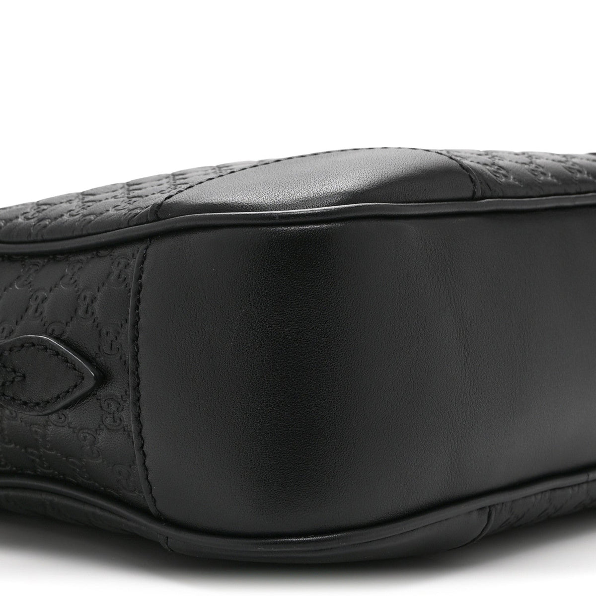 Microguccissima Mini Bree Messenger Bag Black
