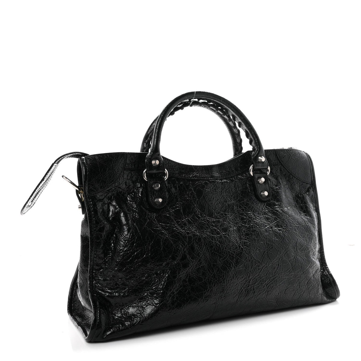 Agneau Arena Silver Hardware Medium Le City Black