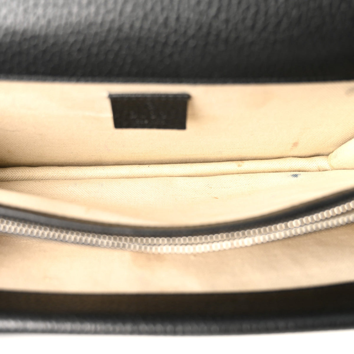 Pebbled Calfskin Small Dionysus Shoulder Bag Black