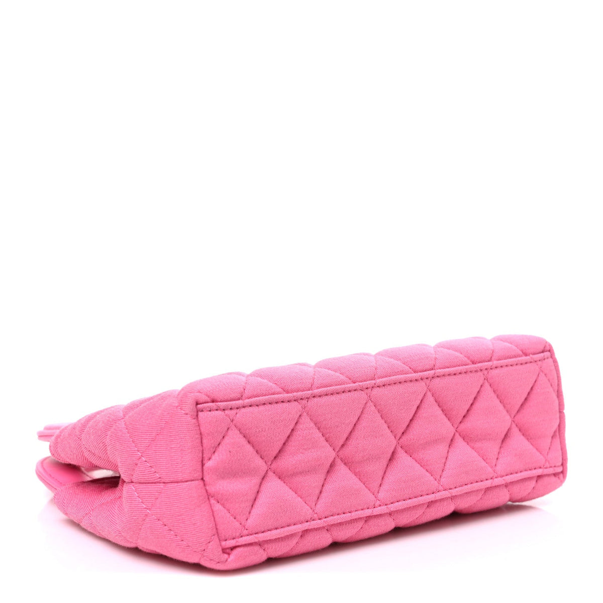 Jersey Quilted Nano Kelly Shopper Pink