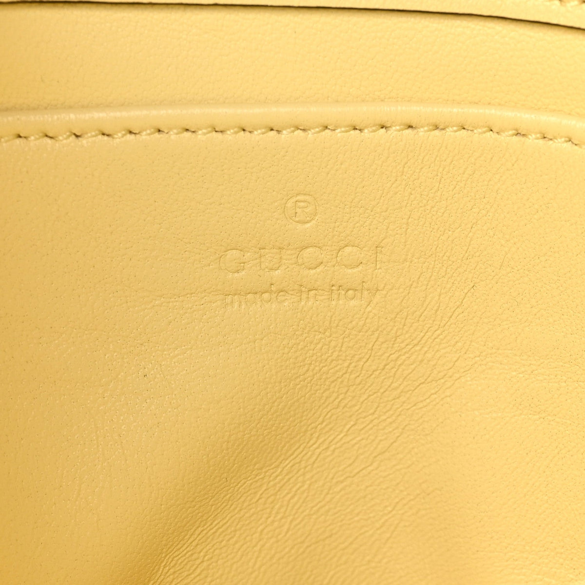 Calfskin Horsebit 1955 Aura Small Shoulder Bag Daylight Yellow