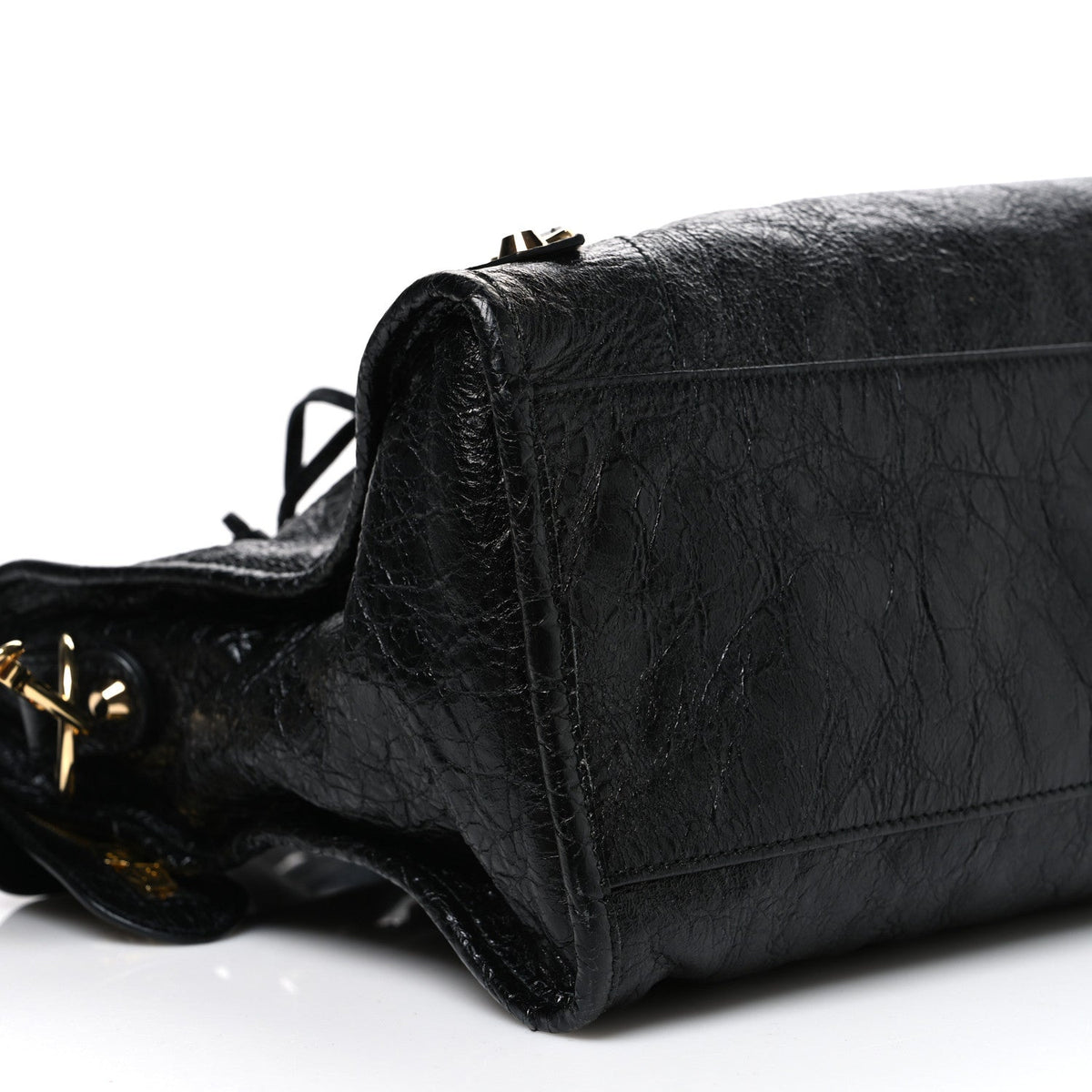 Agneau Classic Gold Hardware City Black