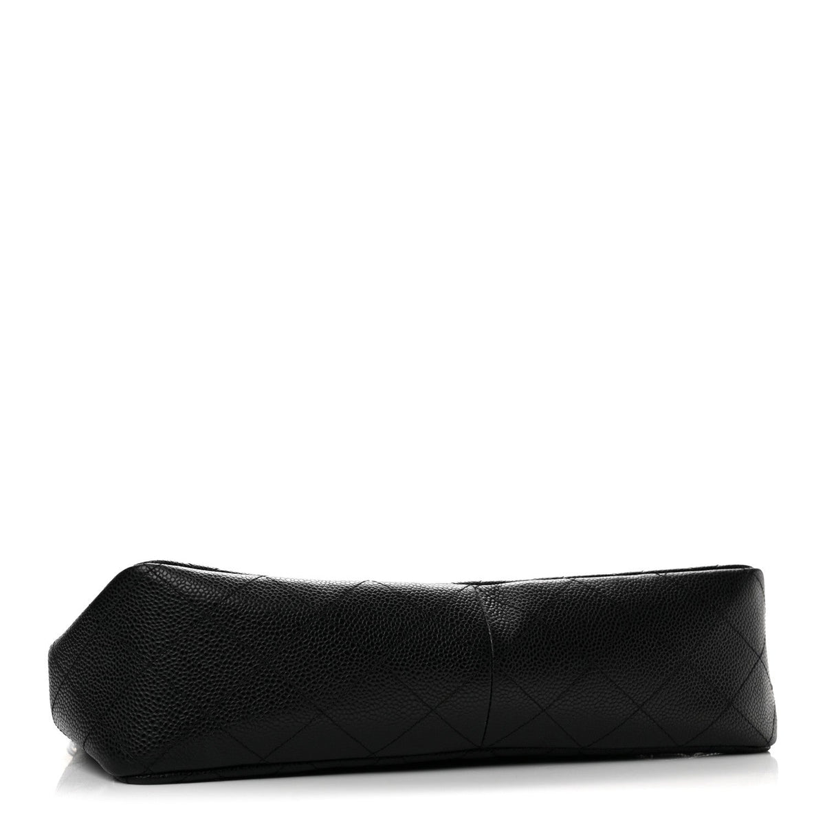 Caviar Quilted Jumbo Single Flap Black