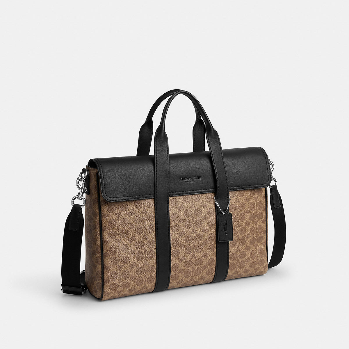 Coach Outlet Sullivan Portfolio Brief In Signature Canvas