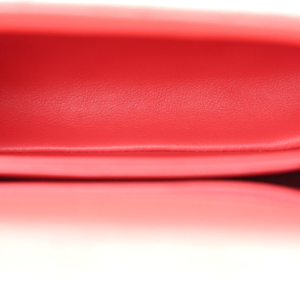 Caviar Lizard Embossed Quilted Mini Coco Handle Flap Pink