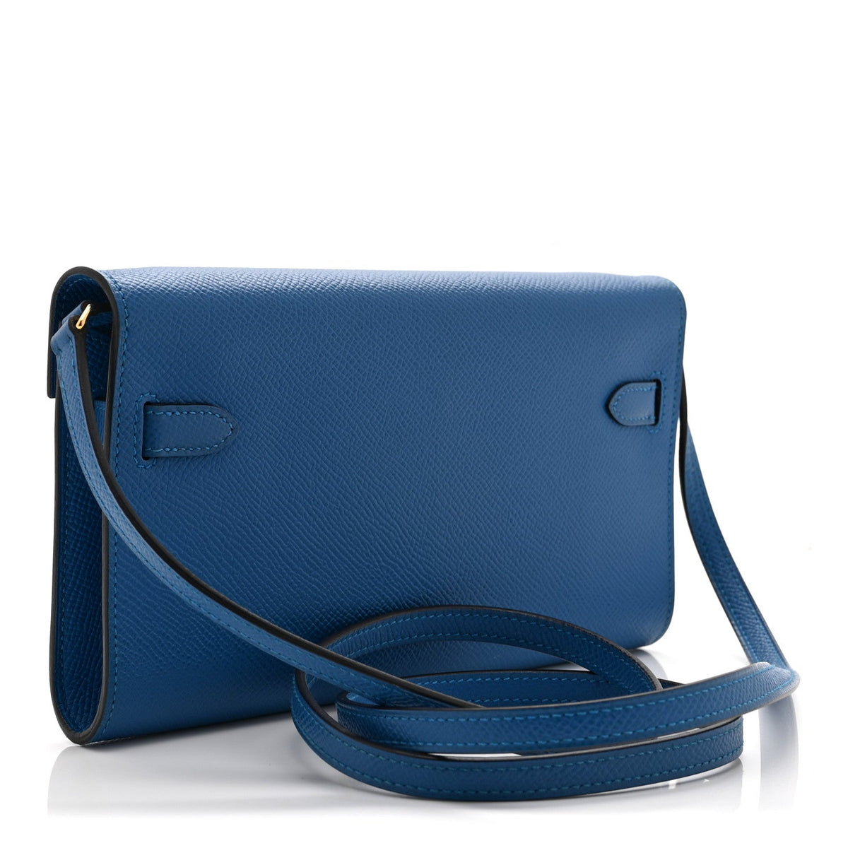 Epsom Kelly Wallet To Go Bleu Zanzibar
