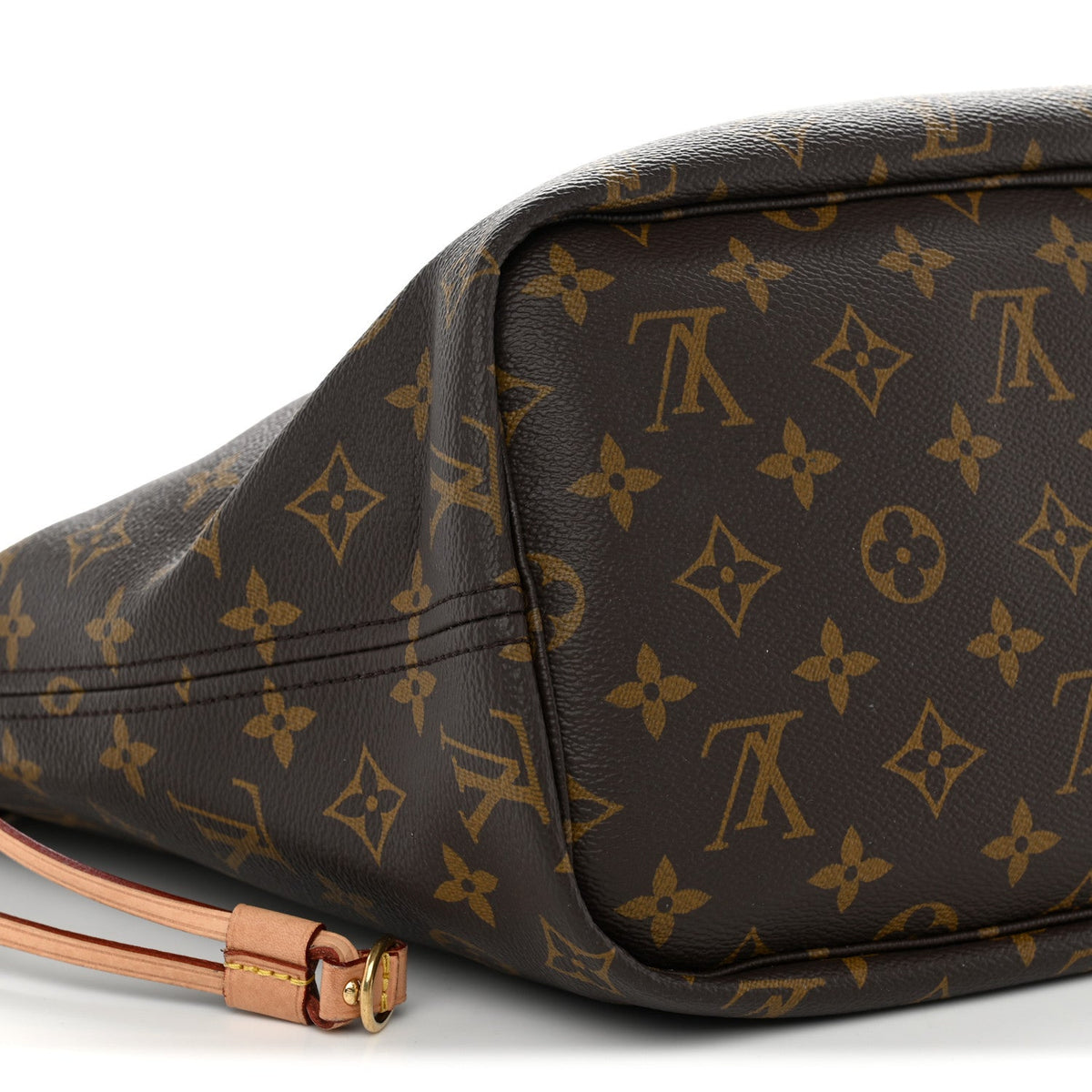 Monogram Inside Out Neverfull Bandouliere MM Rouge Sari