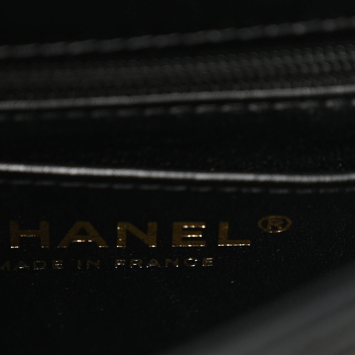 Lambskin Quilted Mini Top Handle Square Flap Black