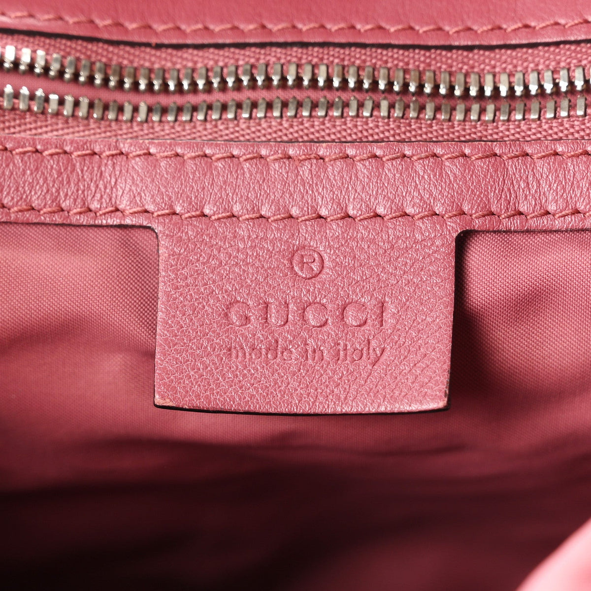 GG Supreme Monogram Blooms Medium Single Buckle Backpack Beige Multicolor Dry Rose