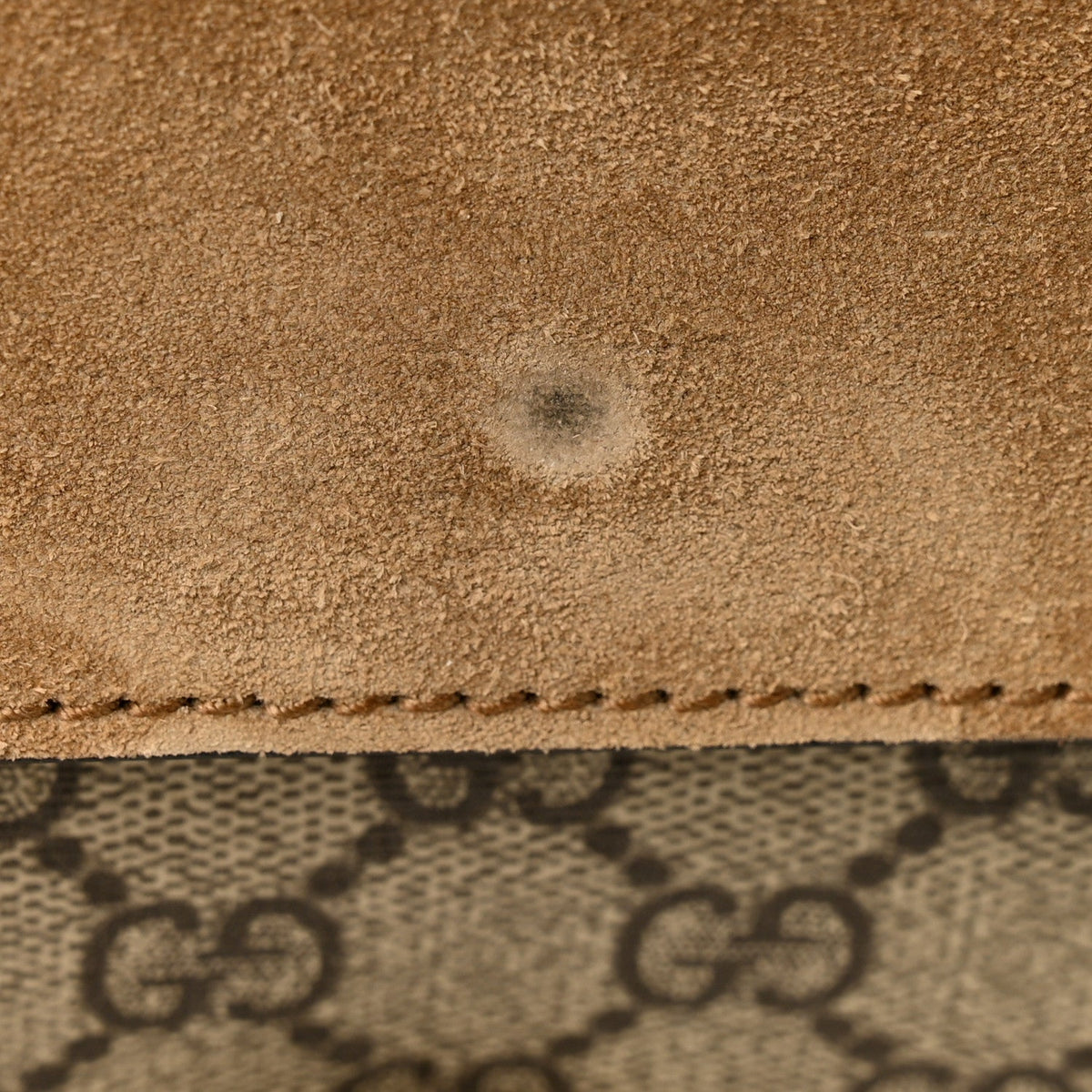GG Supreme Monogram Mini Dionysus Shoulder Bag Taupe