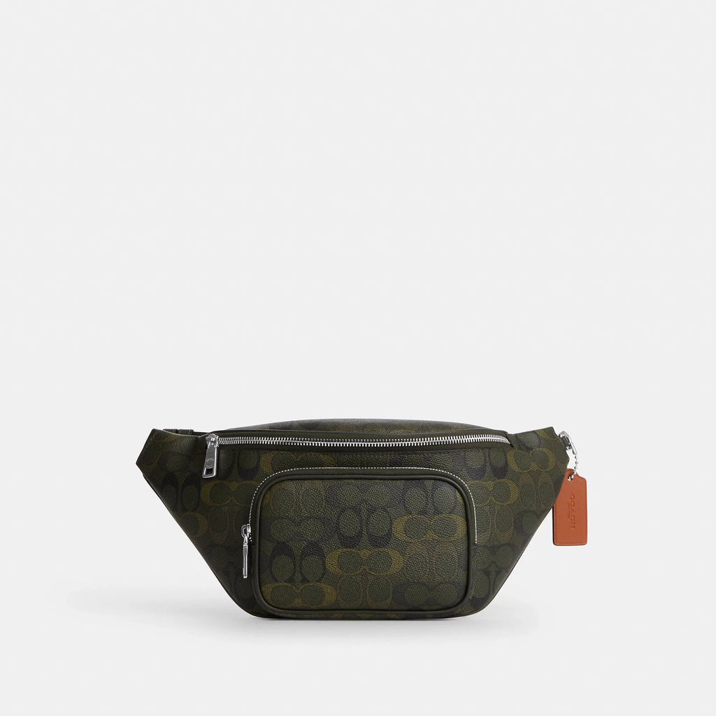 Coach Outlet Travis Belt Bag 35 In Signature Camo Print