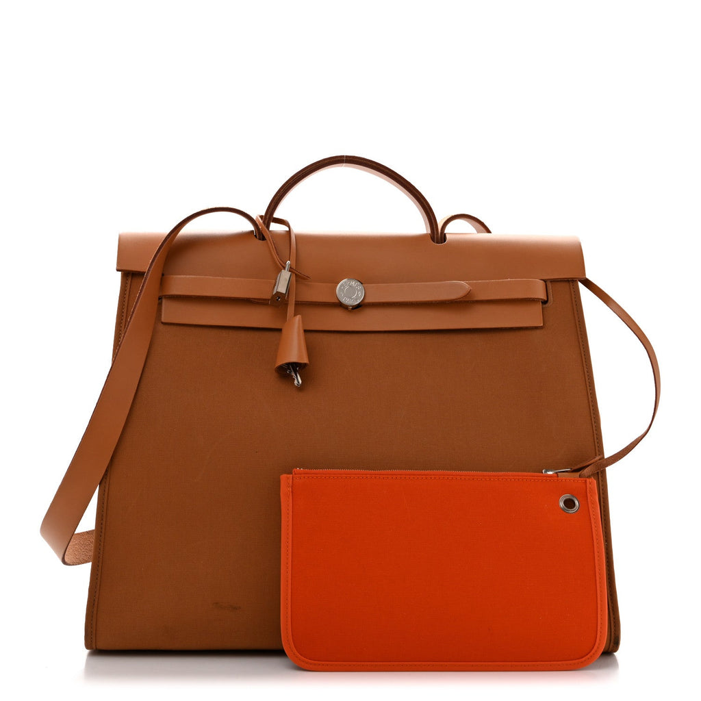Toile Vache Hunter Herbag Zip 39 MM Natural Orange