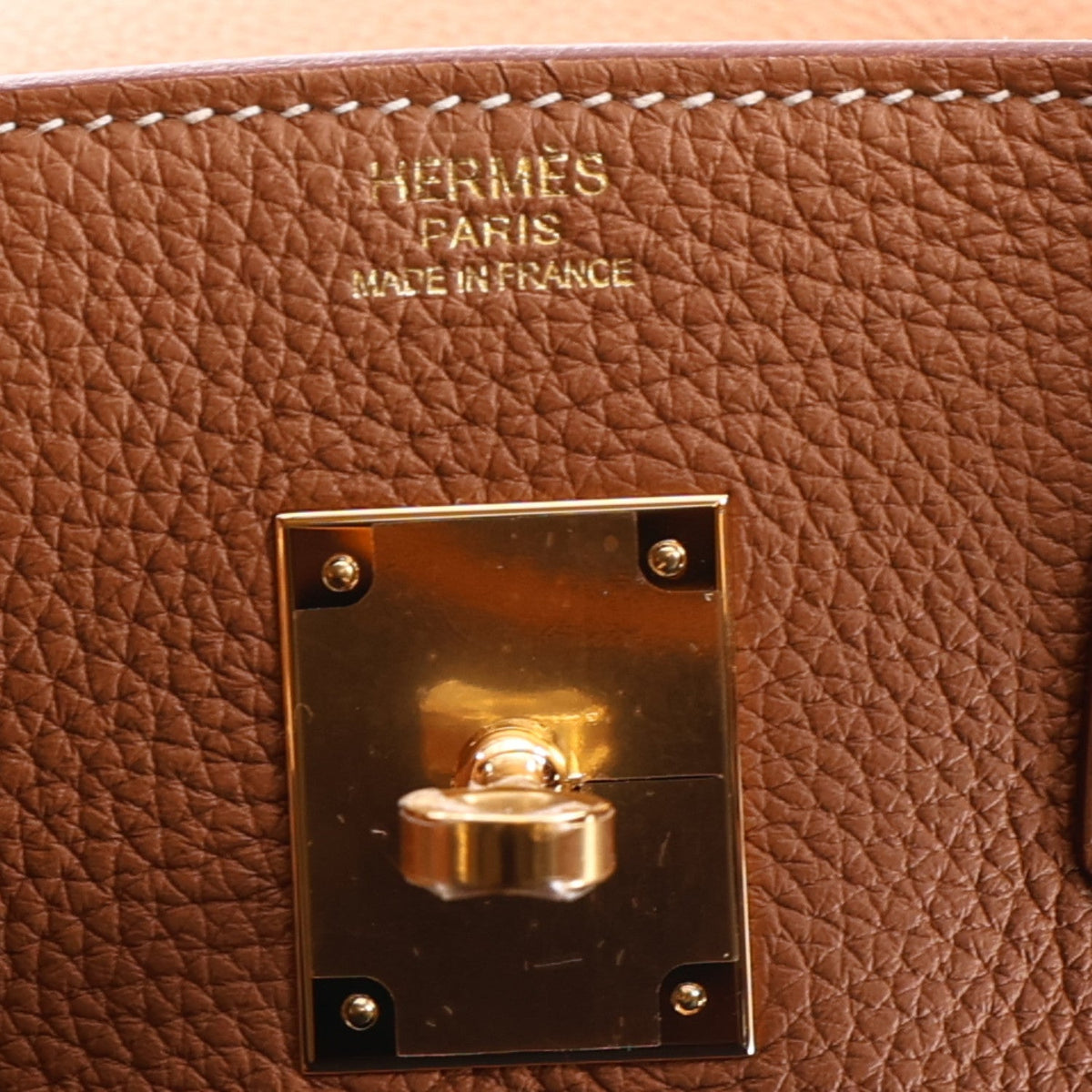 Togo Birkin 30 Gold
