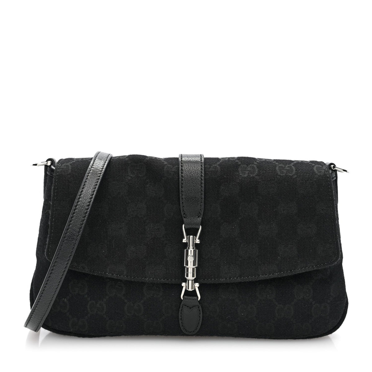 Monogram Medium Aperitivo Shoulder Bag  Black