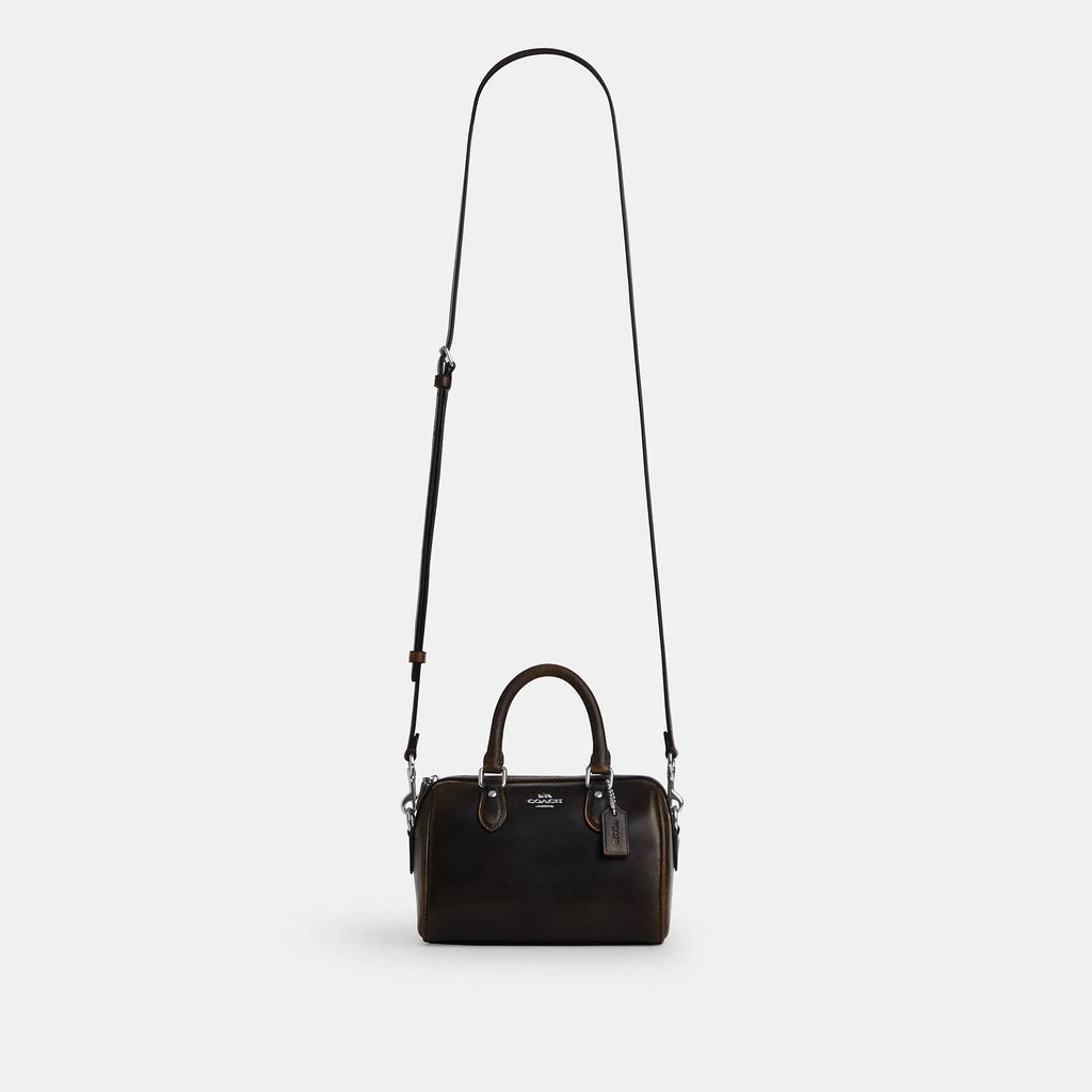 Coach Outlet Mini Rowan Crossbody Bag In Loved Leather