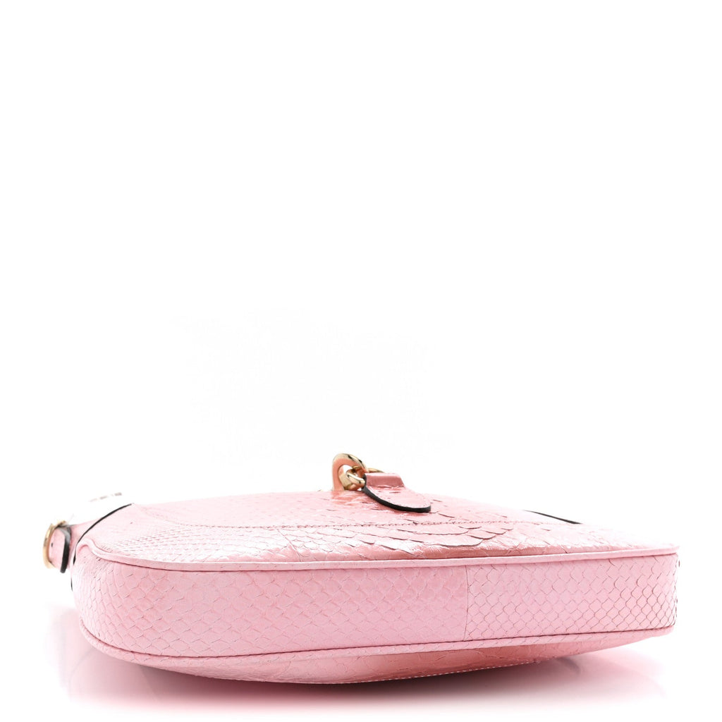 Snakeskin Web Small Jackie 1961 Hobo Pink