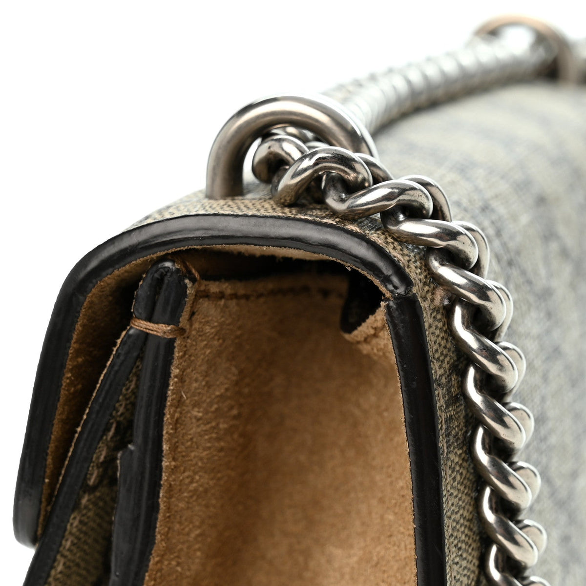 GG Supreme Monogram Mini Dionysus Shoulder Bag Taupe
