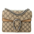 GG Supreme Monogram Mini Dionysus Shoulder Bag Taupe