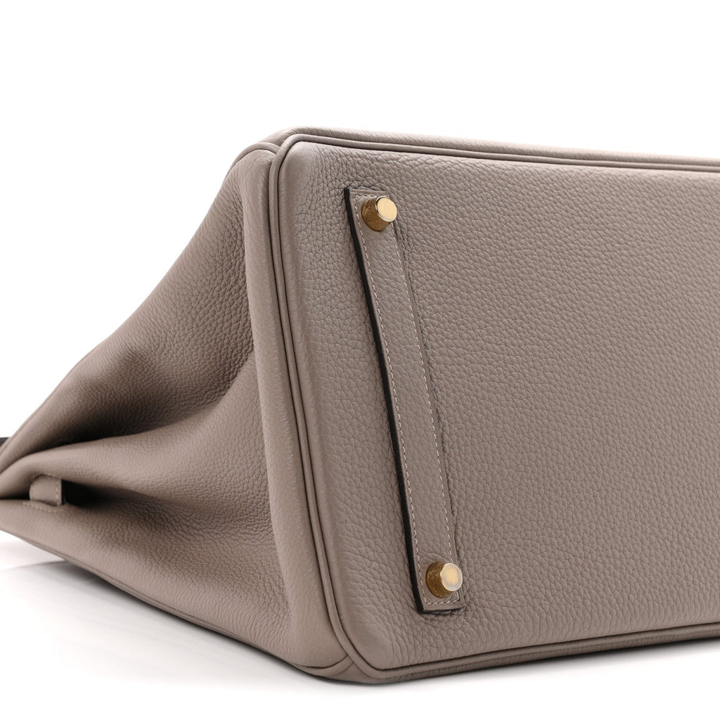 Togo Birkin 35 Gris Asphalte